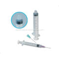 Medical Disposable Injection 3 Parts Luer Lock Syringe